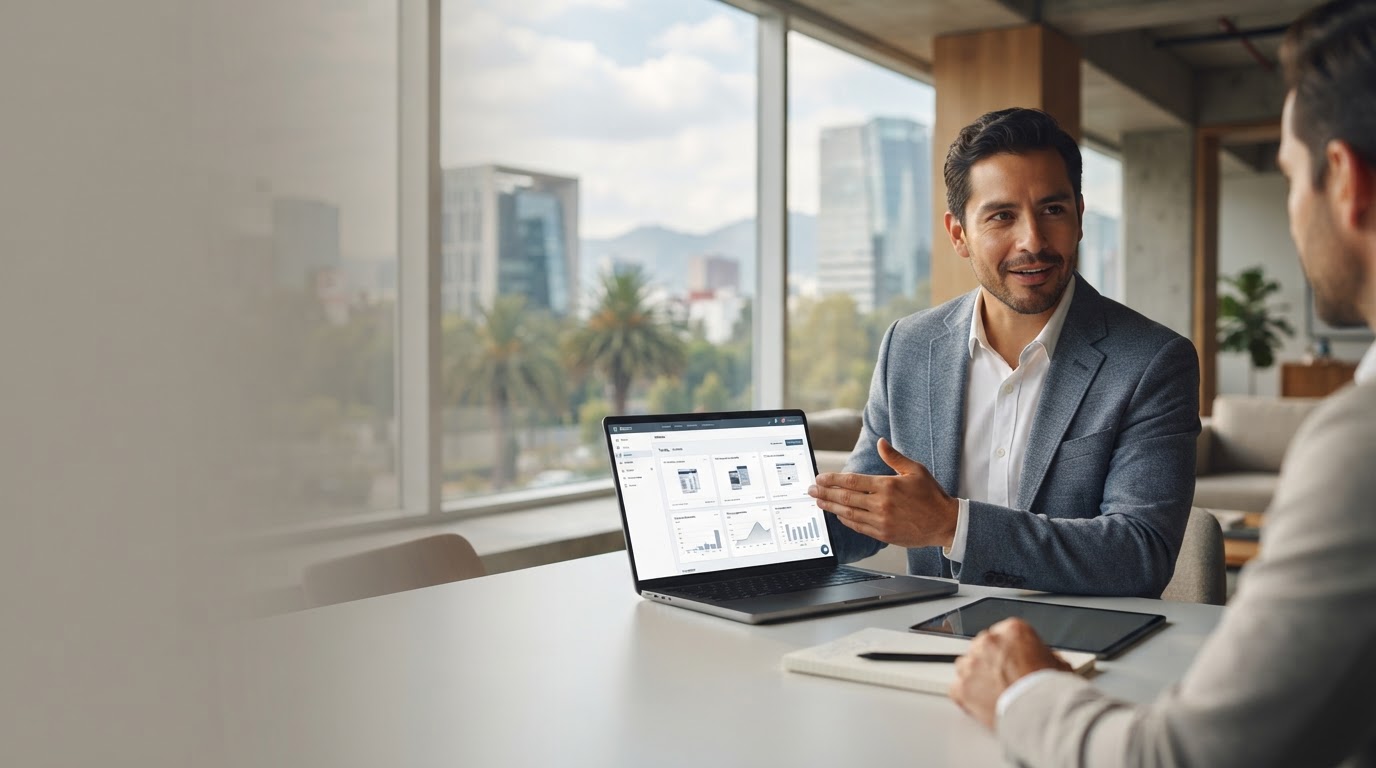 Spot Forteo 600 panel de análisis de riesgo usado por un inversionista remoto